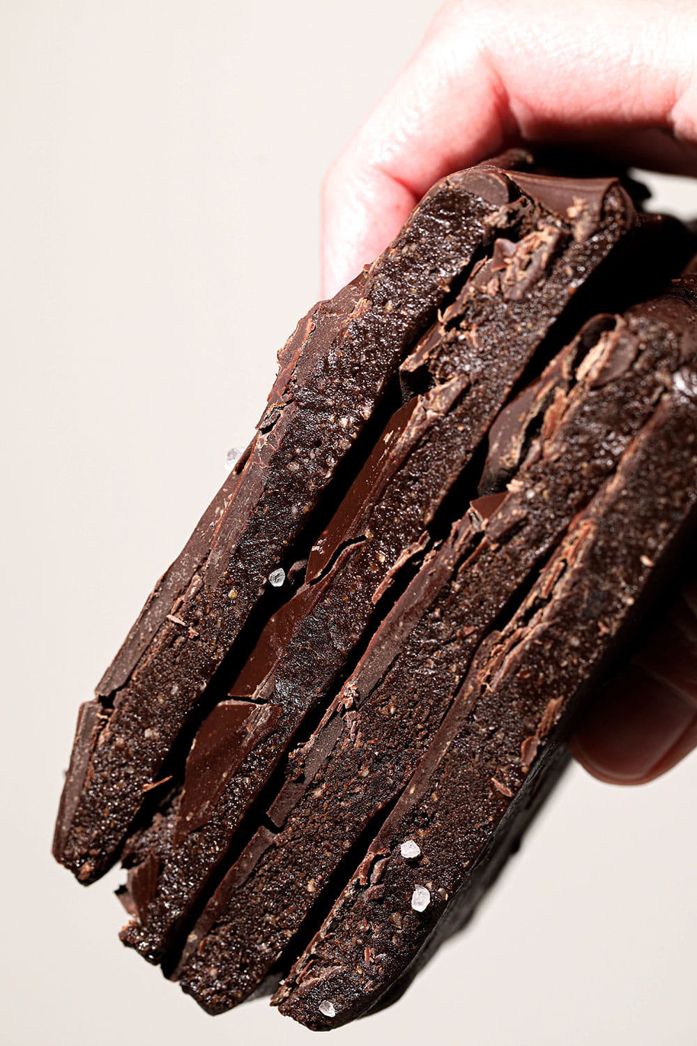 Healthy Brownie Batter Bark Healthy Brownie Batter Bark