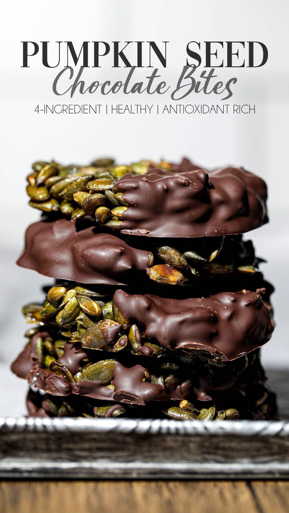 Pumpkin Seed Chocolate Bites