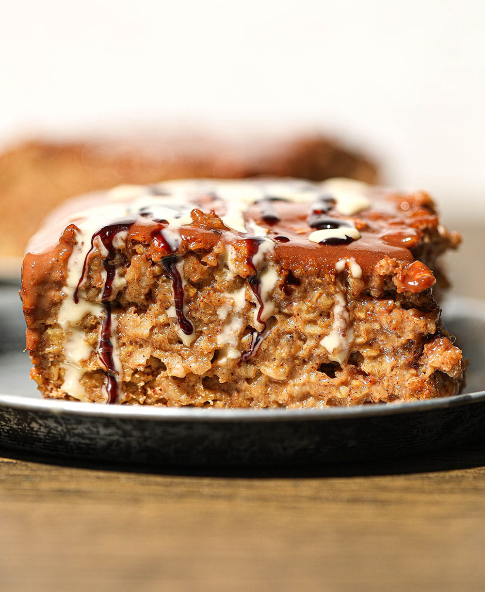Sticky Toffee Pudding Baked Oats