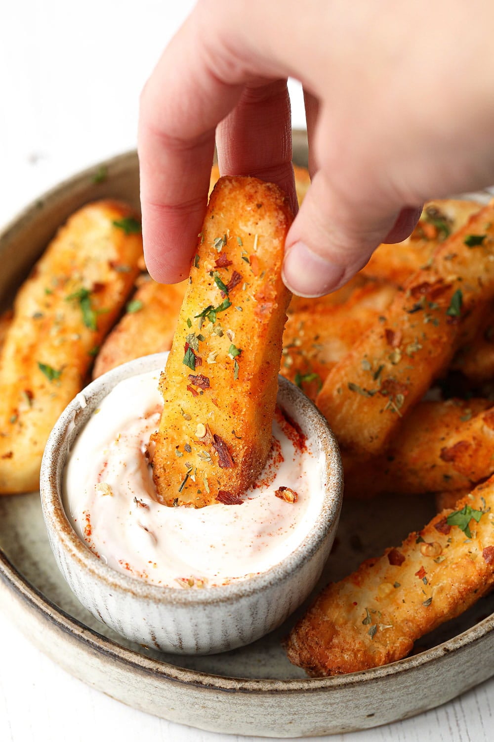 Air Fryer Halloumi Fries