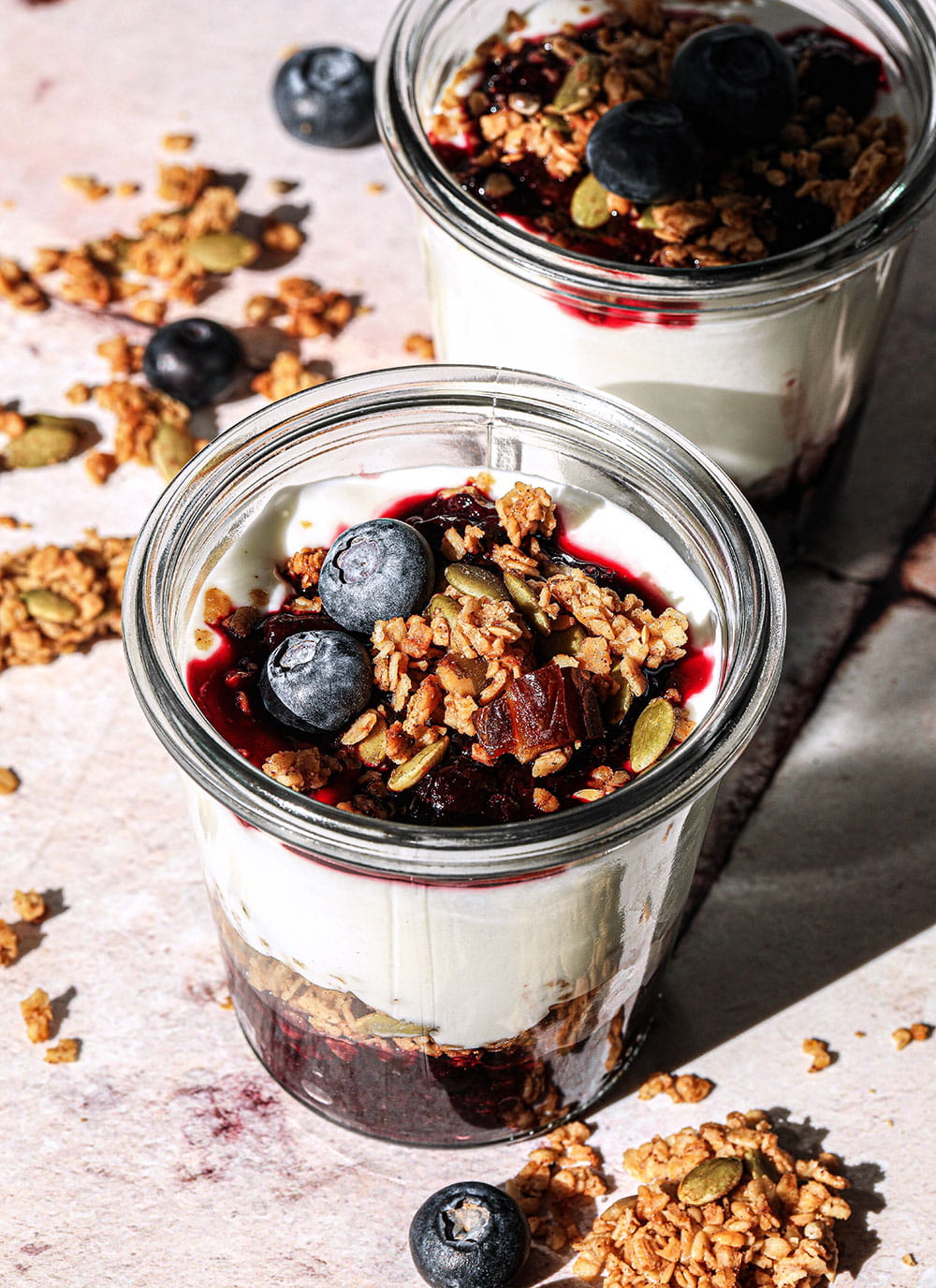 Granola Yogurt Pots