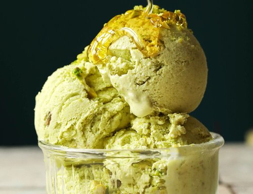 Pistachio Ice Cream Recipe (Healthier)